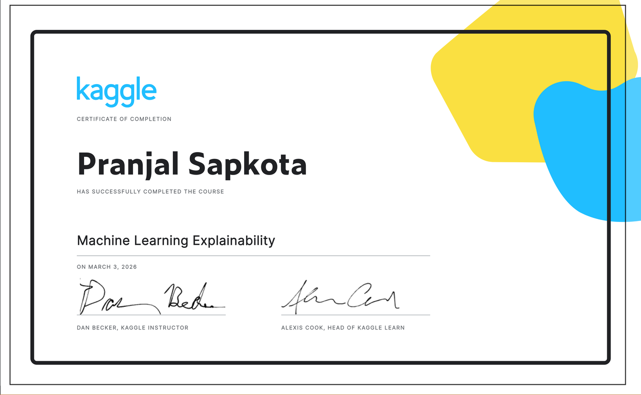ML Explainability